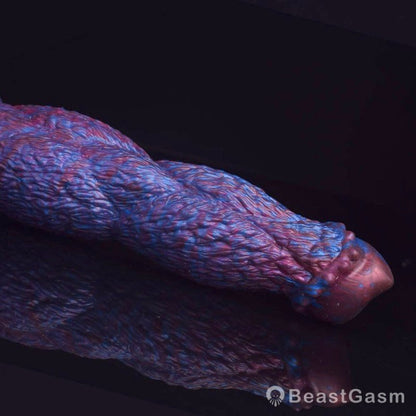 🐎 😈 Thick Ribbed Horse Dildo – 16.85” Fantasy Toy for Deep Play - BeastGasm