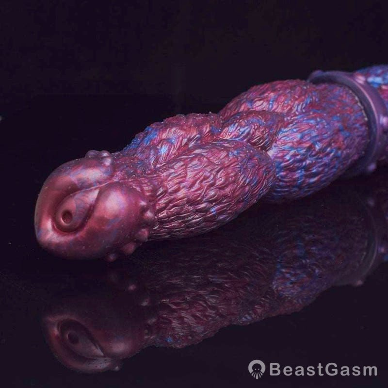 🐎 😈 Thick Ribbed Horse Dildo – 16.85” Fantasy Toy for Deep Play - BeastGasm