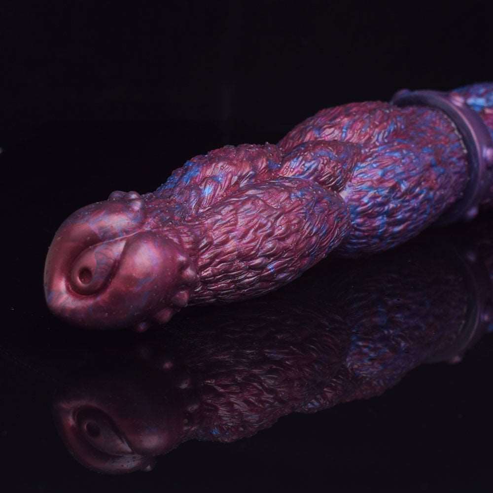 🐎 😈 Thick Ribbed Horse Dildo – 16.85” Fantasy Toy for Deep Play - BeastGasm