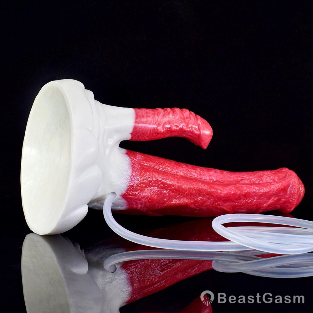 🐴 Thoros - 8.2” Ejaculating Horse Dildo with G - Spot Stimulation - BeastGasm