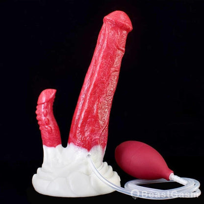 🐴 Thoros - 8.2” Ejaculating Horse Dildo with G - Spot Stimulation - BeastGasm