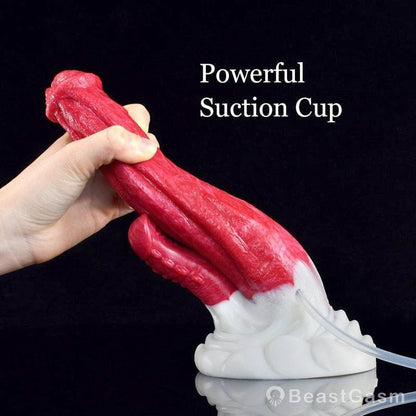 🐴 Thoros - 8.2” Ejaculating Horse Dildo with G - Spot Stimulation - BeastGasm