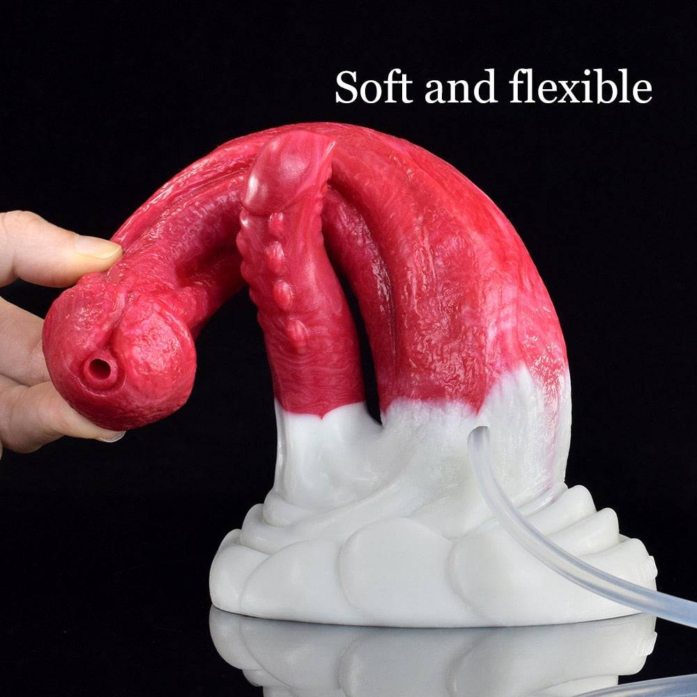 🐴 Thoros - 8.2” Ejaculating Horse Dildo with G - Spot Stimulation - BeastGasm
