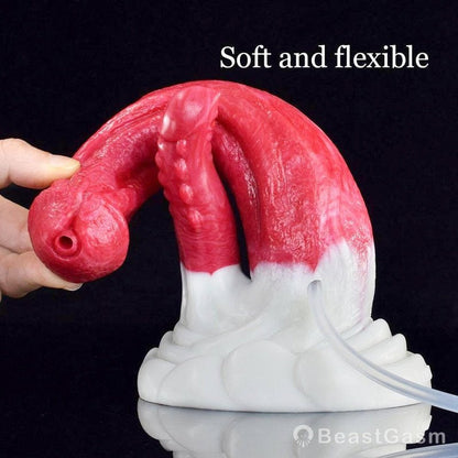 🐴 Thoros - 8.2” Ejaculating Horse Dildo with G - Spot Stimulation - BeastGasm