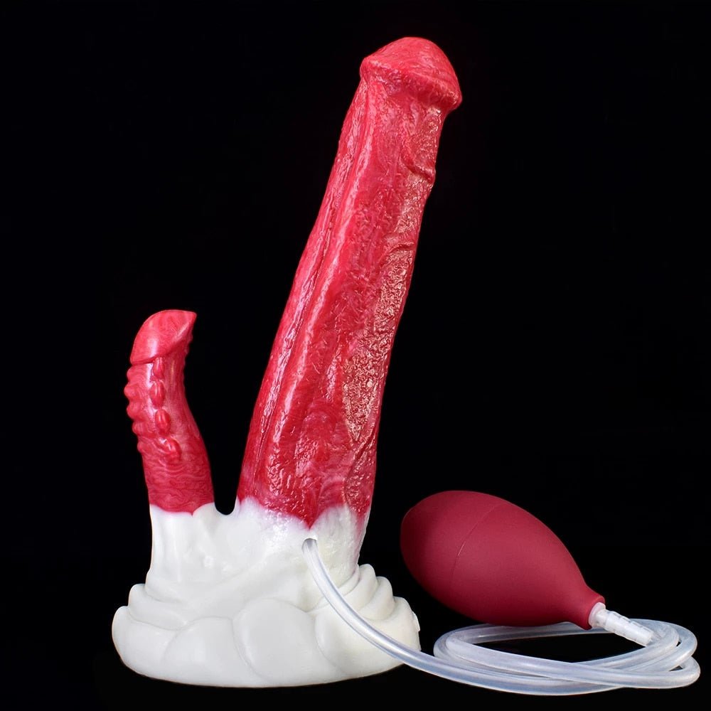 🐴 Thoros - 8.2” Ejaculating Horse Dildo with G - Spot Stimulation - BeastGasm
