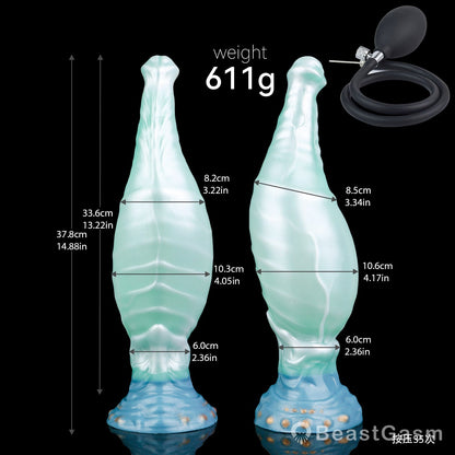 🎠 Thunderhoof Inflatable Horse Dildo | Expands to 4.05" - BeastGasm