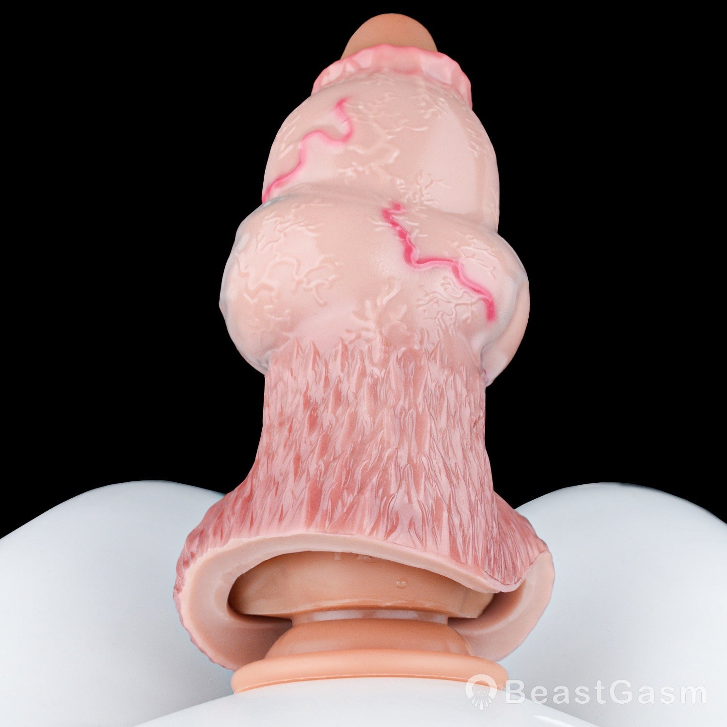 Thutes Royal Penis Sleeve: Knotted Girth & Clit Stimulator 👑 - BeastGasm