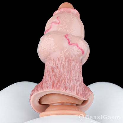 Thutes Royal Penis Sleeve: Knotted Girth & Clit Stimulator 👑 - BeastGasm