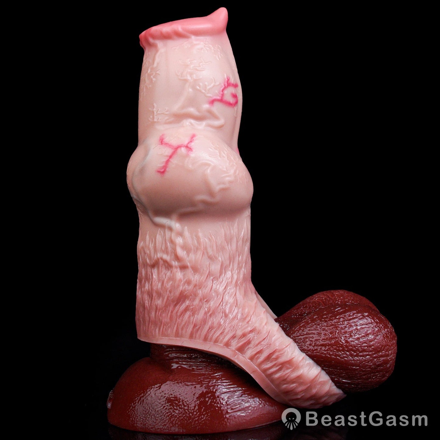 Thutes Royal Penis Sleeve: Knotted Girth & Clit Stimulator 👑 - BeastGasm