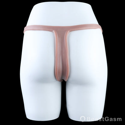 🌟 Titan Curve Dual Ring Penis Extender Sleeve - BeastGasm