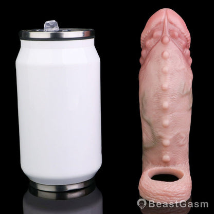 Titan Grip Spiked Penis Sleeve 🐺 Thick, Realistic, Thrilling - BeastGasm
