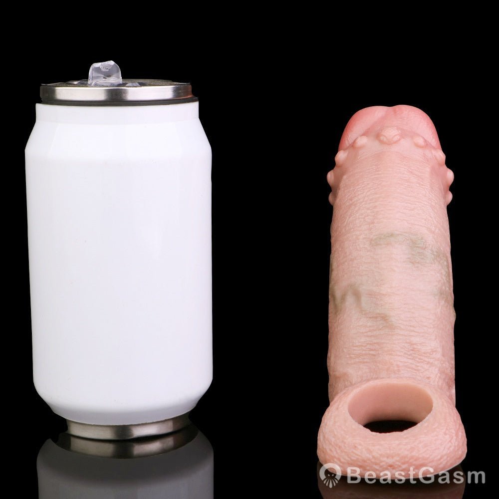 Titan Grip Spiked Penis Sleeve 🗡️ Ultimate Girth & Pleasure - BeastGasm