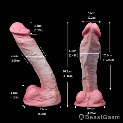 🌟 Titan King Massive Soul-Deep: Giant Realistic Dildo - BeastGasm