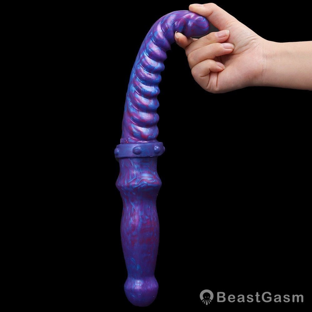 💙 Titan Twin Double Ended Fantasy Dildo | BeastGasm - BeastGasm