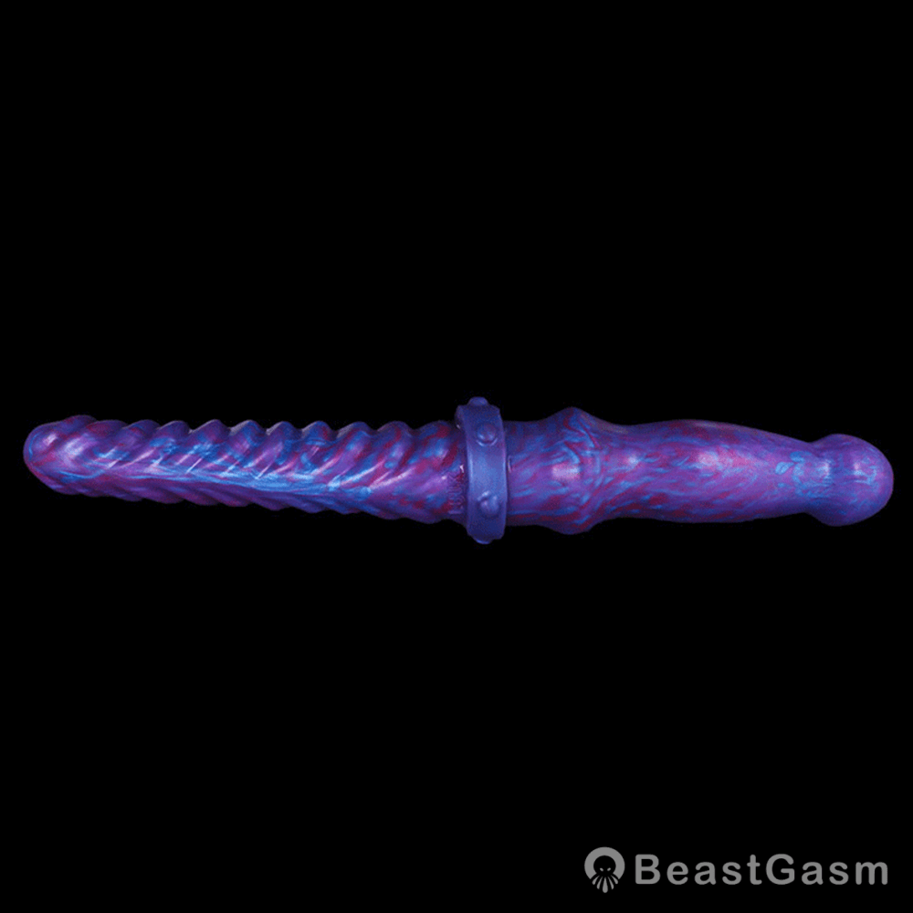 💙 Titan Twin Double Ended Fantasy Dildo | BeastGasm - BeastGasm