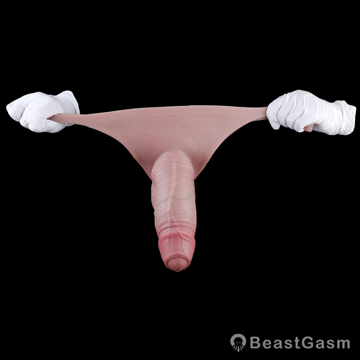 🔮 Titan Veil Uncut Penis Extender Sleeve | Realistic Prepuce - BeastGasm