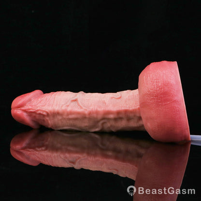 Tomson Ejaculating Dildo – Soft, Lifelike, Waterproof - BeastGasm