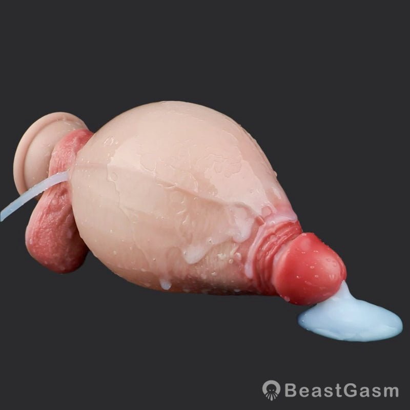 Trajan 5.5 Inch Squirting Inflatable Dildo – Discreet & Realistic - BeastGasm