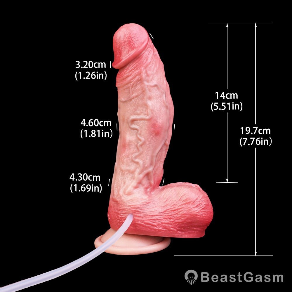 Tutusi Ejaculating Dildo – Soft, Lifelike, Wild - BeastGasm