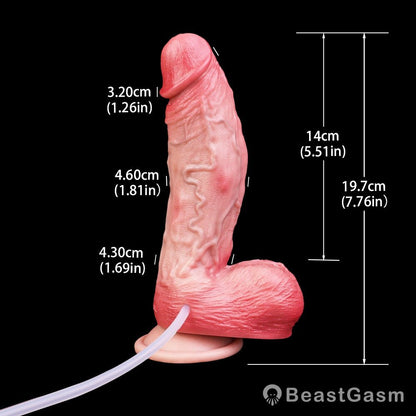 Tutusi Ejaculating Dildo – Soft, Lifelike, Wild - BeastGasm