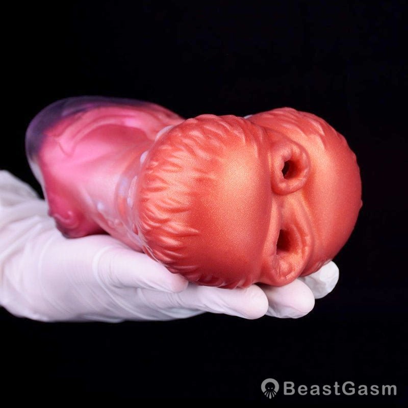 Twin Ember Clutch – Fiery Fantasy Dual - Hole Stroker for Men - BeastGasm