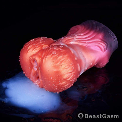 Twin Ember Clutch – Fiery Fantasy Dual - Hole Stroker for Men - BeastGasm