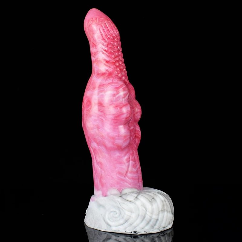 👾 Ulrichus 8.6 - Inch Vibrating Knot Vibrator – G - Spot Butt Plug for Wild Pleasure - BeastGasm
