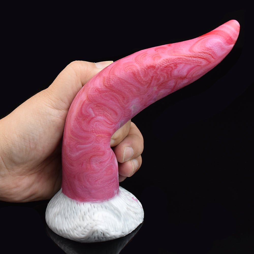 Ulyssion Vibrating Monster Tongue Dildo – 8.4” Fantasy Pleasure - BeastGasm