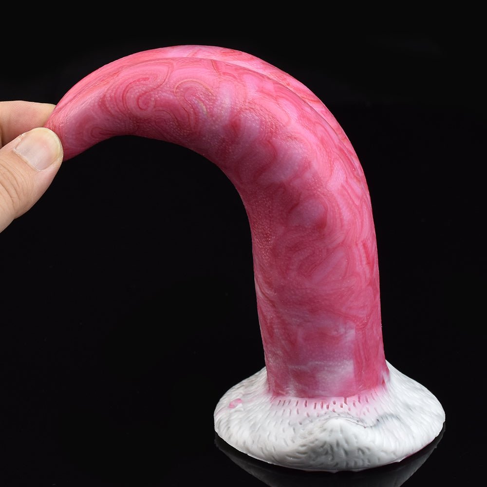Ulyssion Vibrating Monster Tongue Dildo – 8.4” Fantasy Pleasure - BeastGasm