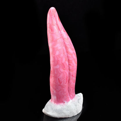 Ulyssion Vibrating Monster Tongue Dildo – 8.4” Fantasy Pleasure - BeastGasm