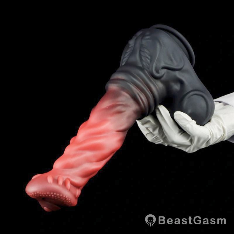 🦄 Unicorn Fantasy Dildo – Monster Knots & Big ‘O’ - BeastGasm