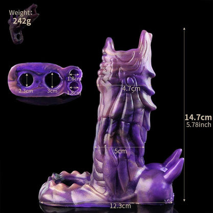 Uruloki Monster Dragon Penis Sleeve for G - Spot - BeastGasm
