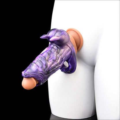 Uruloki Monster Dragon Penis Sleeve for G - Spot - BeastGasm