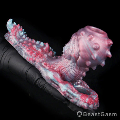 🐺 Vaultbreaker Beast Cock Sleeve with Grinding Plate - BeastGasm