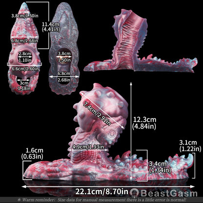 🐺 Vaultbreaker Beast Cock Sleeve with Grinding Plate - BeastGasm