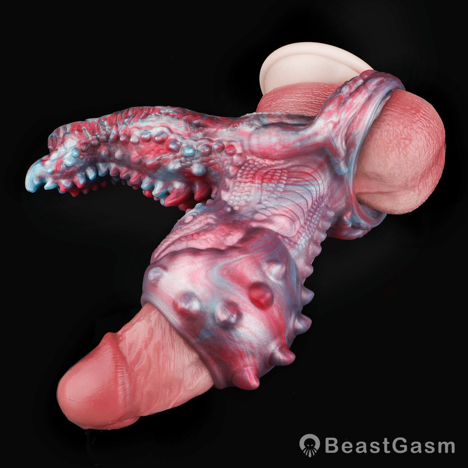 🐺 Vaultbreaker Beast Cock Sleeve with Grinding Plate - BeastGasm