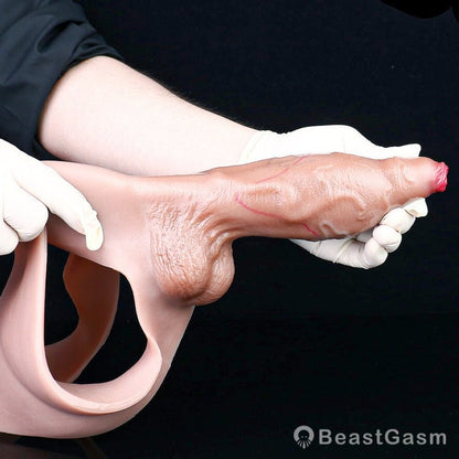 Veiny Penis Sheath Underwear – Heavy - Duty Girth Booster for Men 💪 - BeastGasm