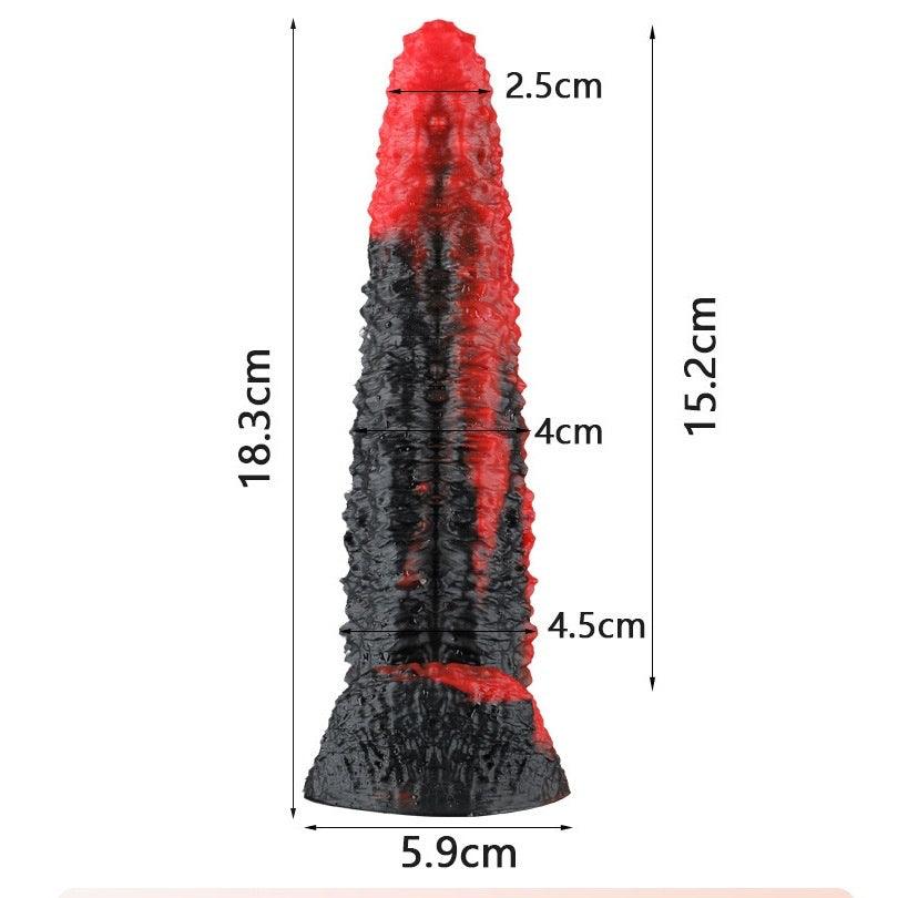 Venom Devil Tongue Dildo – Liquid Silicone G - Spot Fantasy Toy - BeastGasm