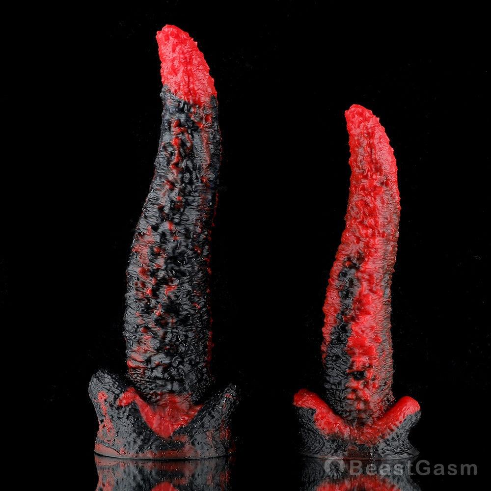 Venom Devil Tongue Dildo – Liquid Silicone G - Spot Fantasy Toy - BeastGasm