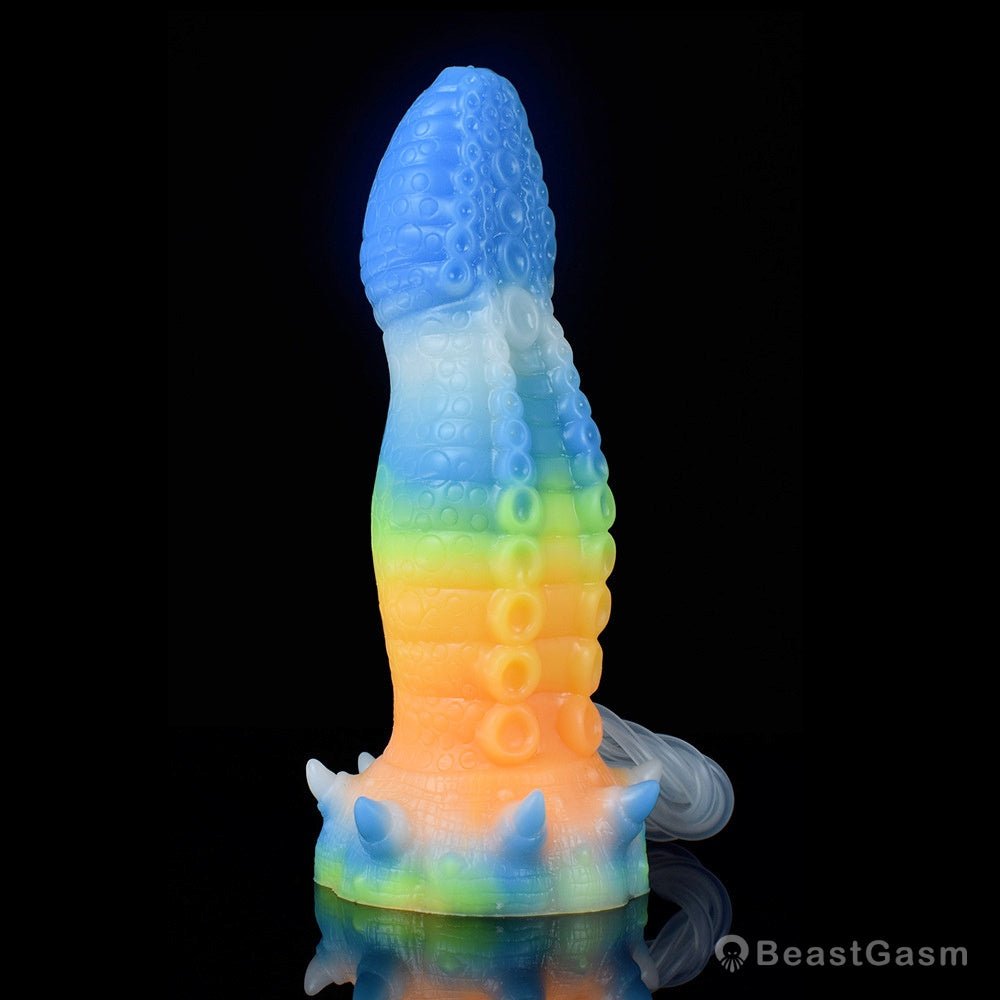 Vibrating Monster Tentacle Dildo – Fantasy Play with Suction Cup - BeastGasm