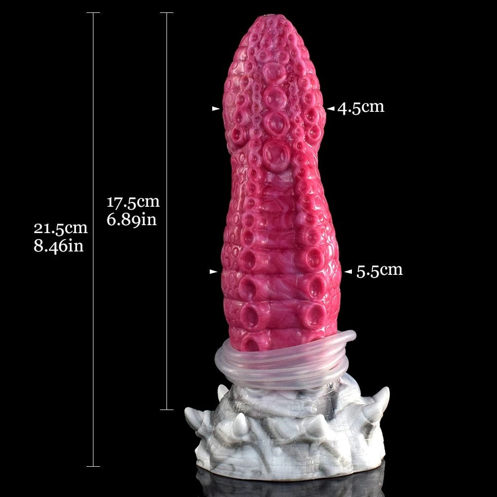 Vibrating Monster Tentacle Dildo – Fantasy Play with Suction Cup - BeastGasm