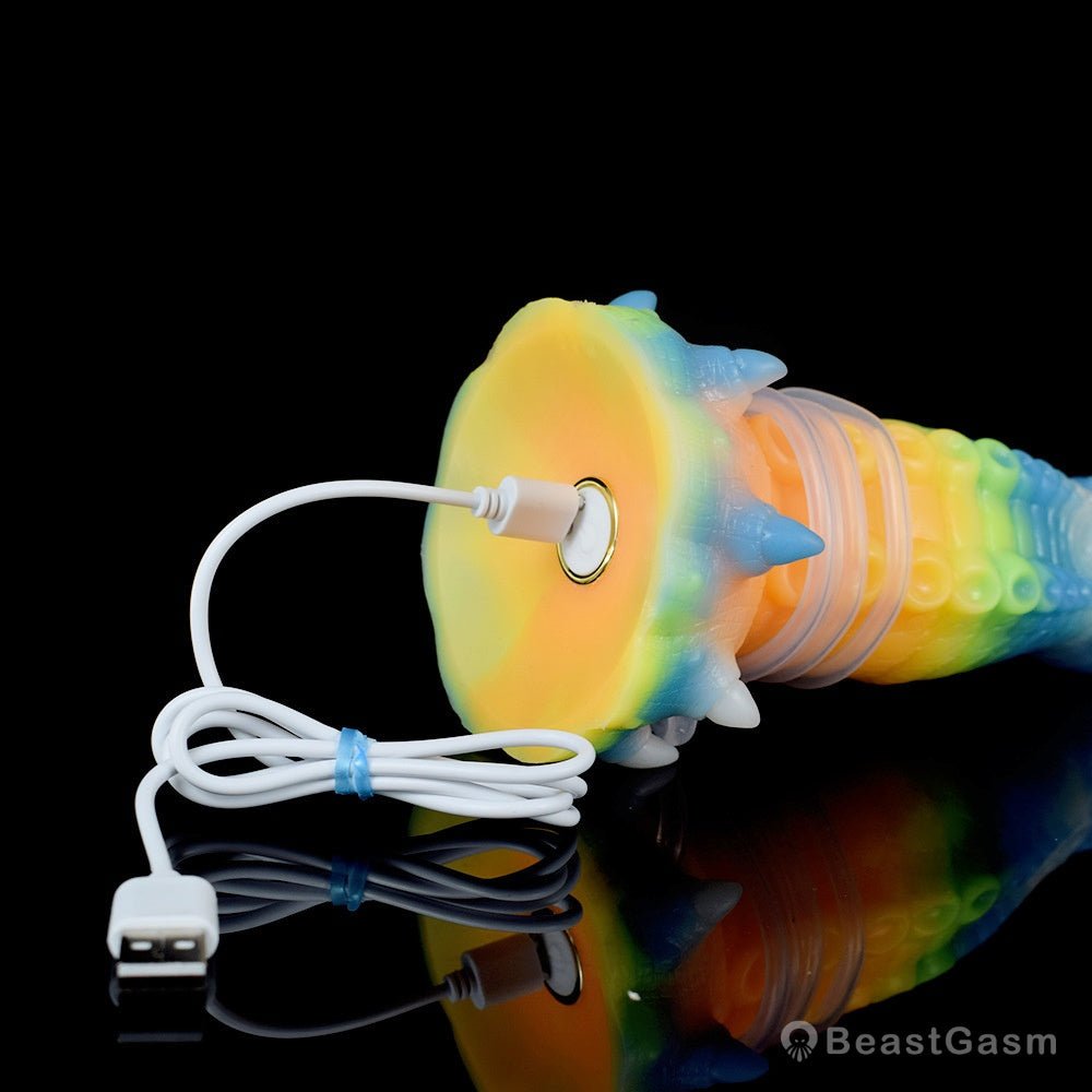 Vibrating Monster Tentacle Dildo – Fantasy Play with Suction Cup - BeastGasm