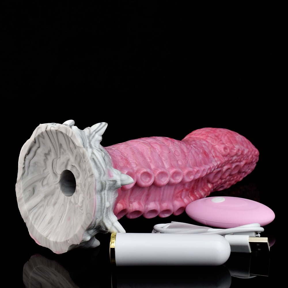 Vibrating Monster Tentacle Dildo – Fantasy Play with Suction Cup - BeastGasm