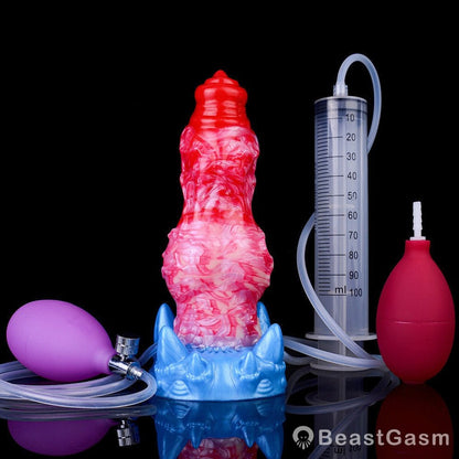 🐦‍🔥 Victor Inflatable Dragon Silicone Dildo – Hands - Free Fantasy Fun - BeastGasm