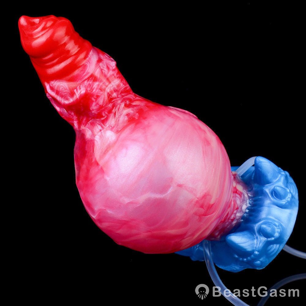 🐦‍🔥 Victor Inflatable Dragon Silicone Dildo – Hands - Free Fantasy Fun - BeastGasm