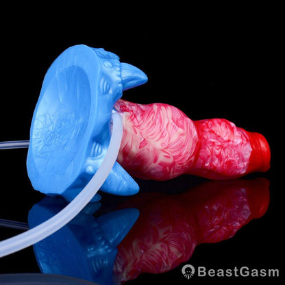 🐦‍🔥 Victor Inflatable Dragon Silicone Dildo – Hands - Free Fantasy Fun - BeastGasm