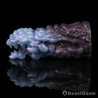 🦠 Void Predator Alien Fantasy Masturbator – Platinum Silicone - BeastGasm