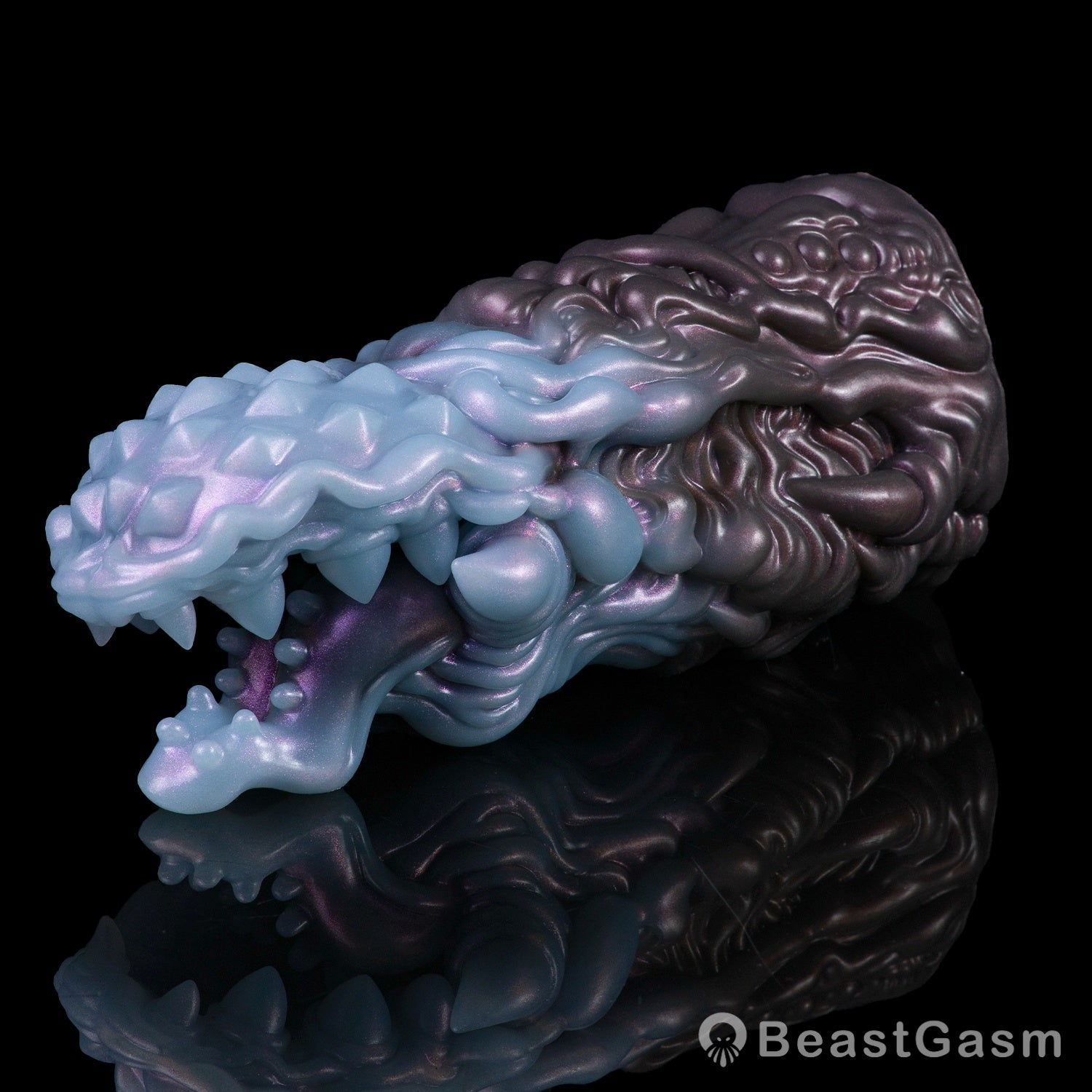 🦠 Void Predator Alien Fantasy Masturbator – Platinum Silicone - BeastGasm