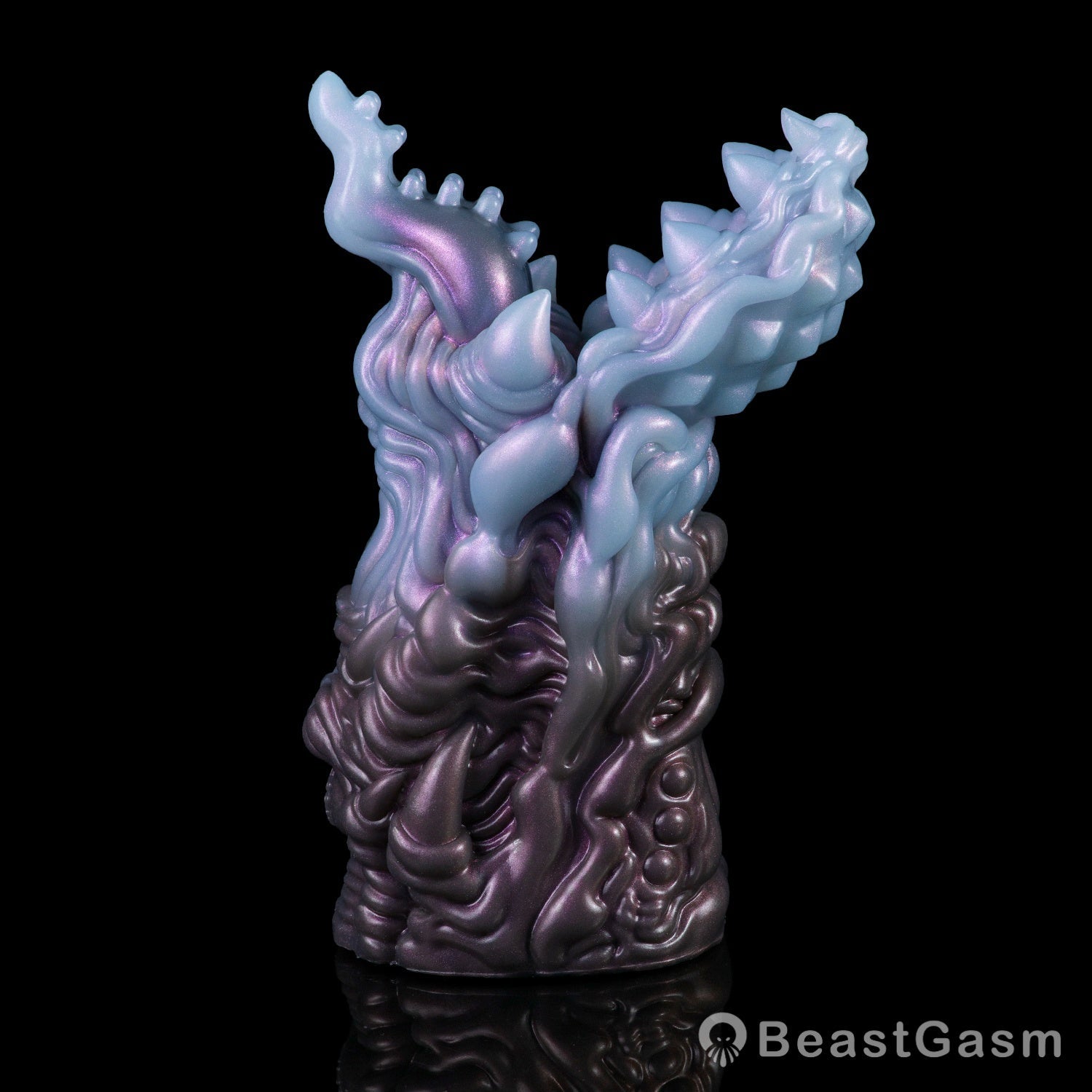 🦠 Void Predator Alien Fantasy Masturbator – Platinum Silicone - BeastGasm