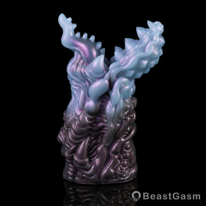 🦠 Void Predator Alien Fantasy Masturbator – Platinum Silicone - BeastGasm